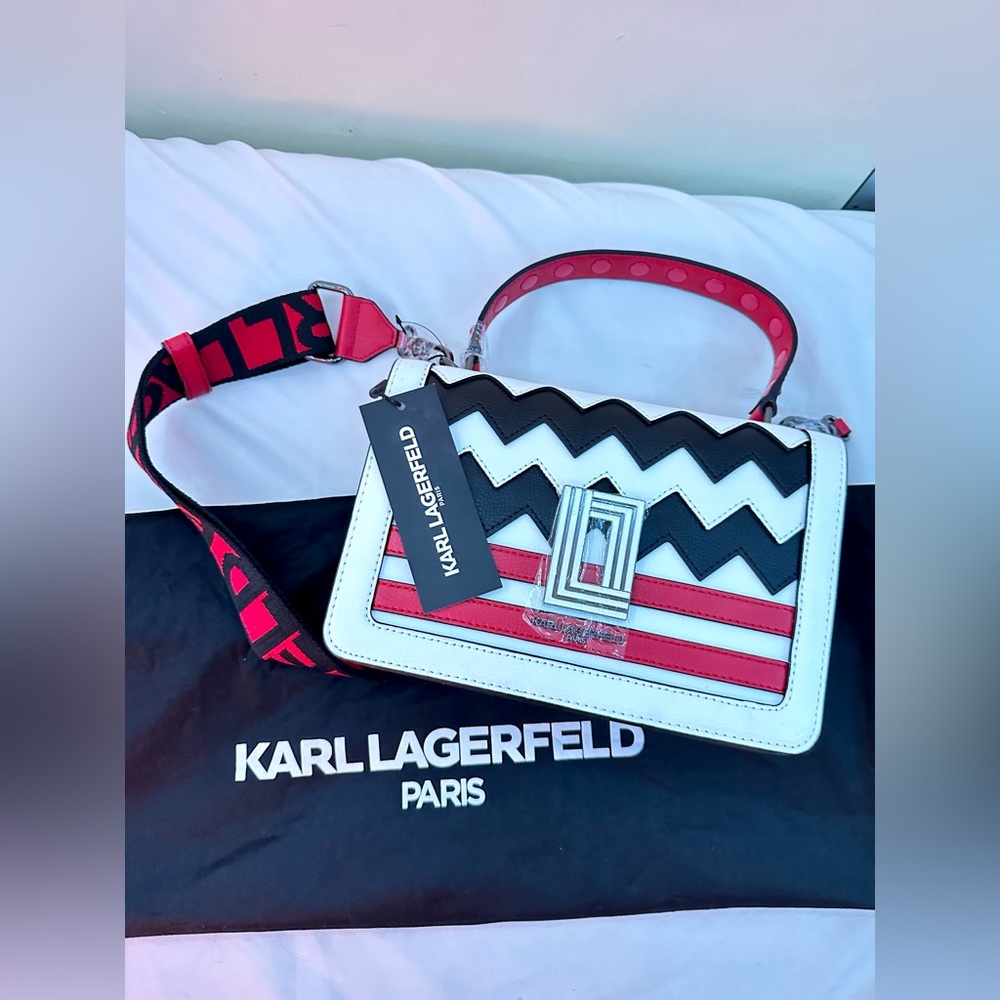 Original Karl Lagerfeld Paris Simone Crossbody Top Handle